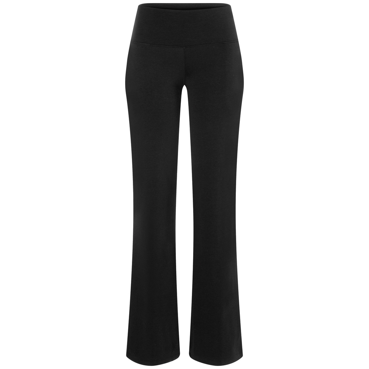 Mandala Damen Wild Leg Workout Hose (Größe XS, schwarz)