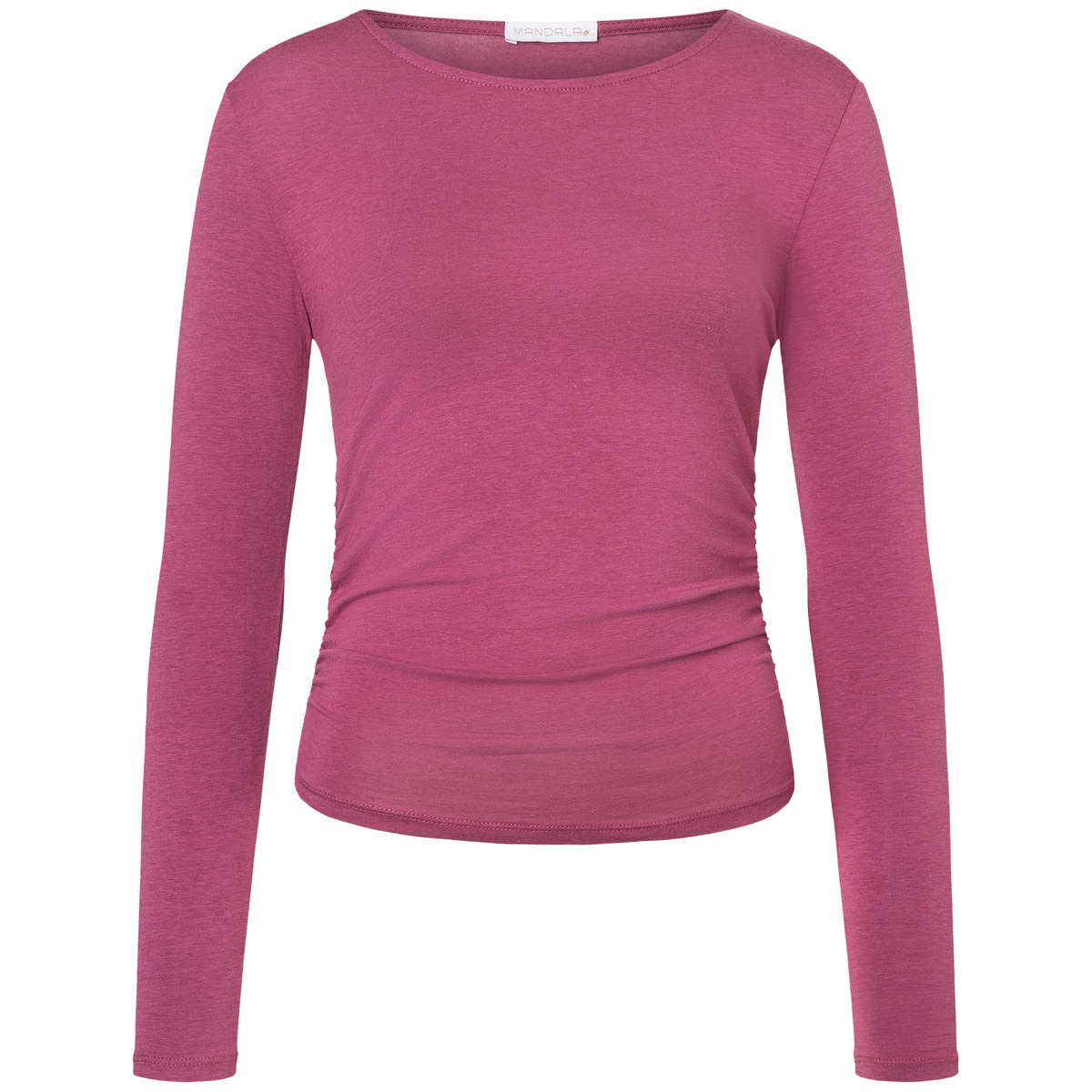 Image of Mandala Damen Side Ruffled Longsleeve