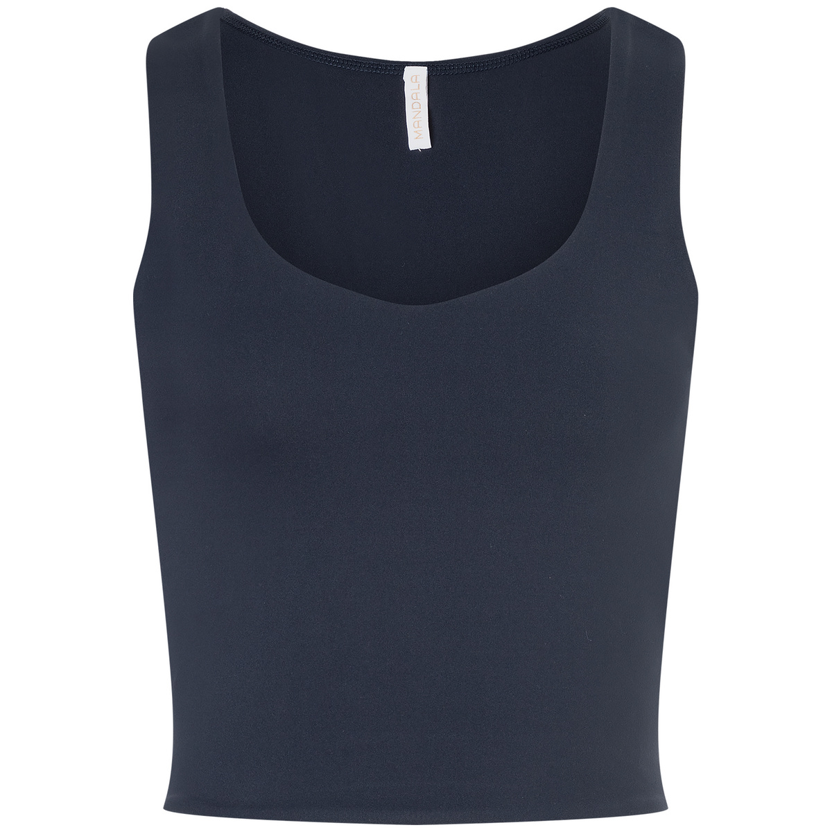 Mandala Donna Top Workout (Taglia M, Blu)