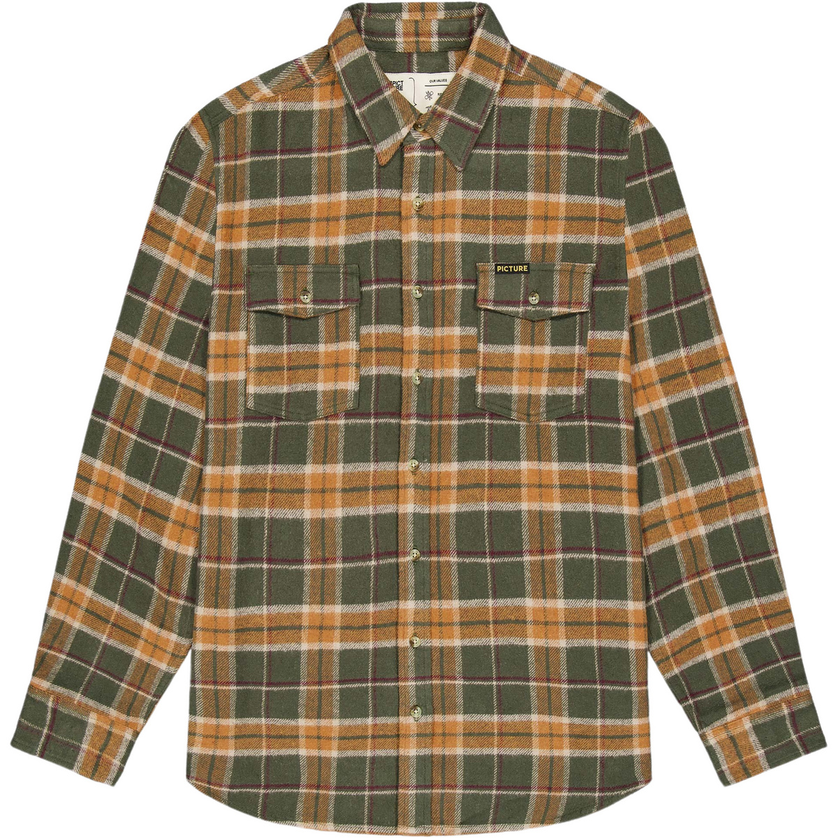 Picture Uomo Camicia Niley (Taglia M, Verde)