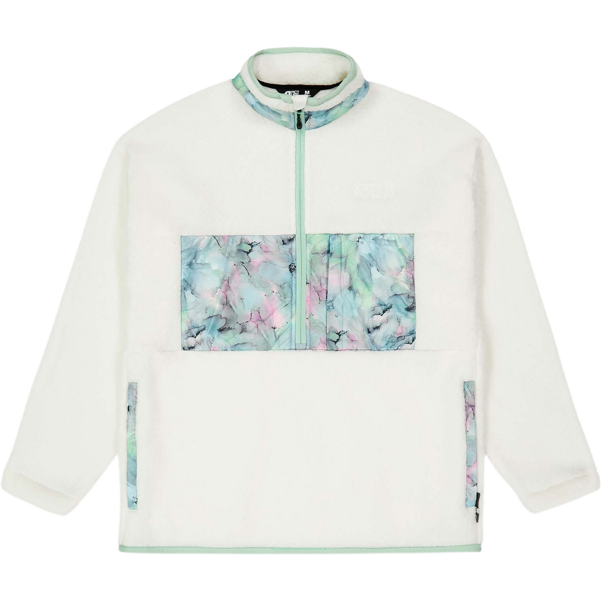 Picture Donna Pullover Naatil 1/4 Fleece (Taglia S, Beige)
