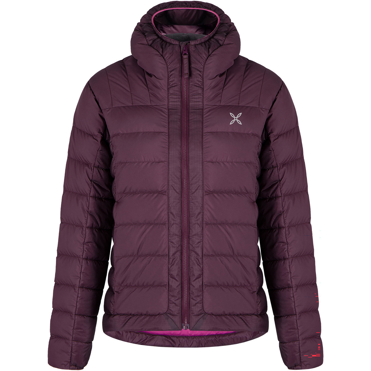 Montura Damen Renon Hooded Duvet Jacke (Größe L, lila)