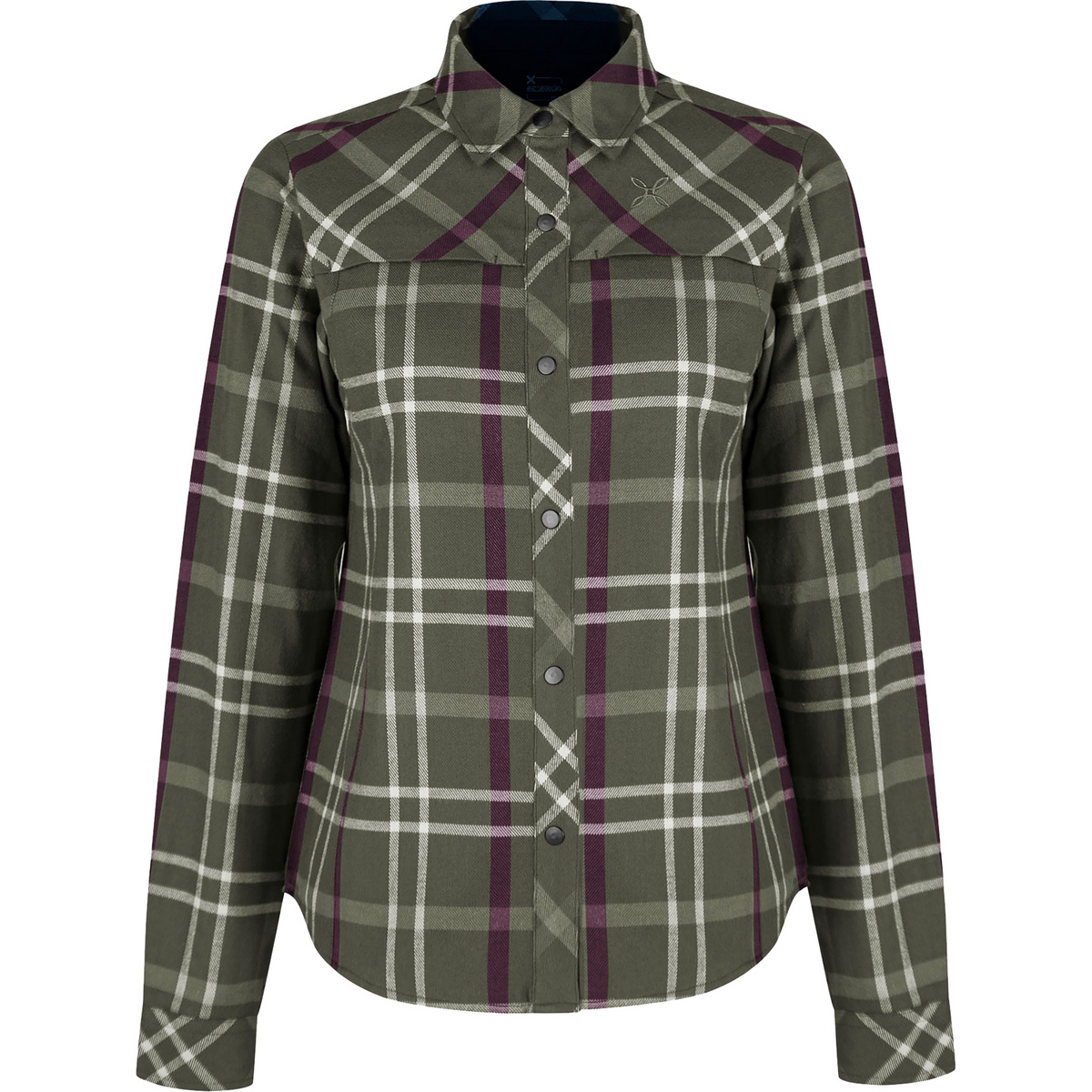 Montura Femme Blouse Check (taille XL, Vert)