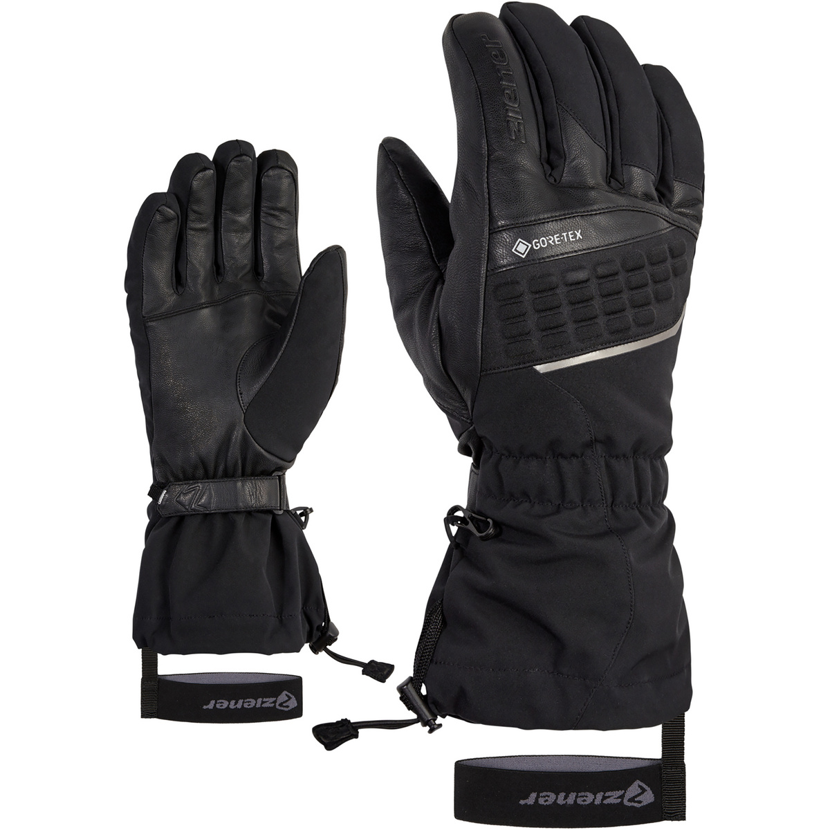 Ziener Herren Gastil GTX Handschuhe (Größe 8, schwarz)