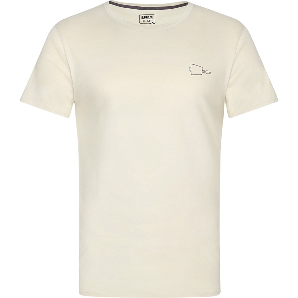 LACD Herren Half Dome T-Shirt (Größe L, beige)