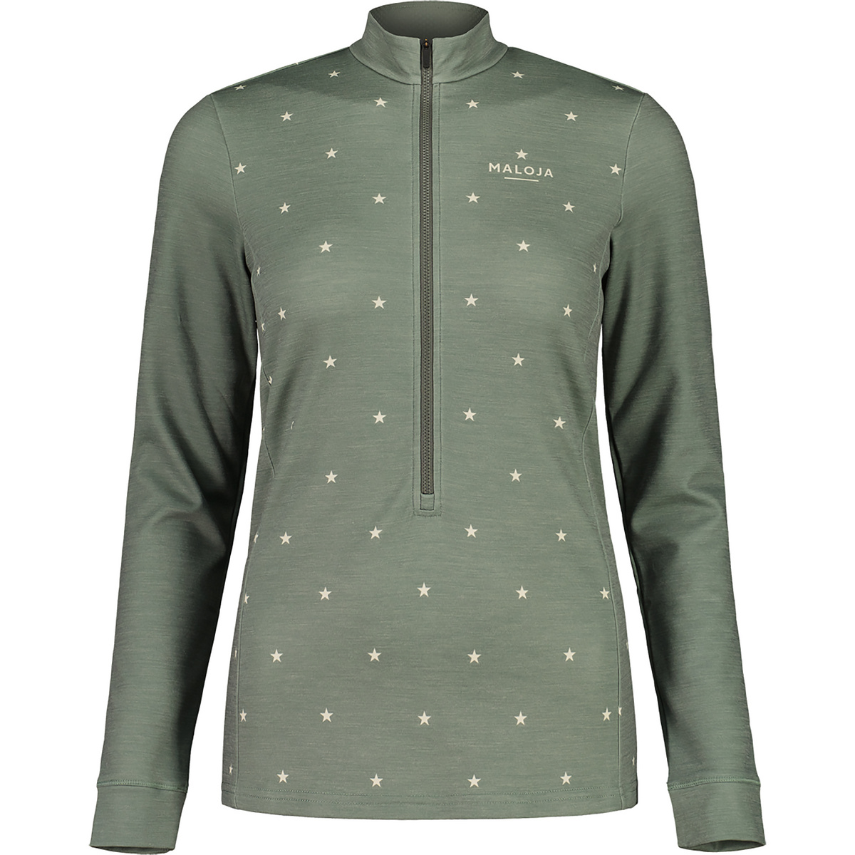 Maloja Damen CopperbeechM. Longsleeve (Größe XS, gruen)