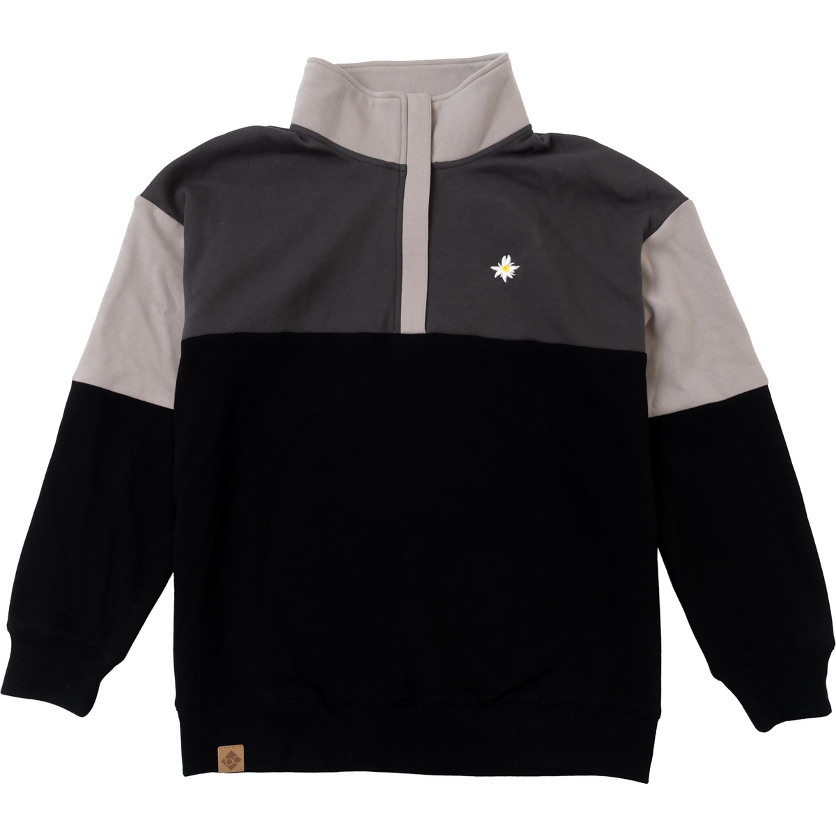 Bavarian Caps Uomo Pullover Edelweiss: Bergzauber (Taglia L, Grigio)