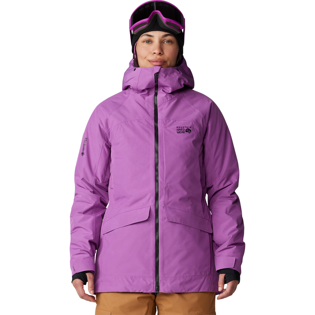 Mountain Hardwear Damen Cloud Bank GTX Jacke (Größe L, lila)