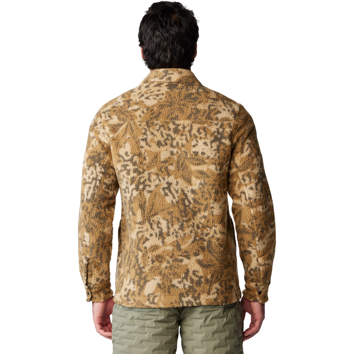 Mountain Hardwear Herren HiCamp Fleece Jacke (Größe S, oliv)