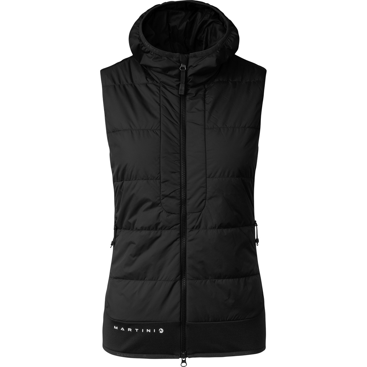 Martini Sportswear Femme Gilet Horizon Hybrid (taille M, Noir)