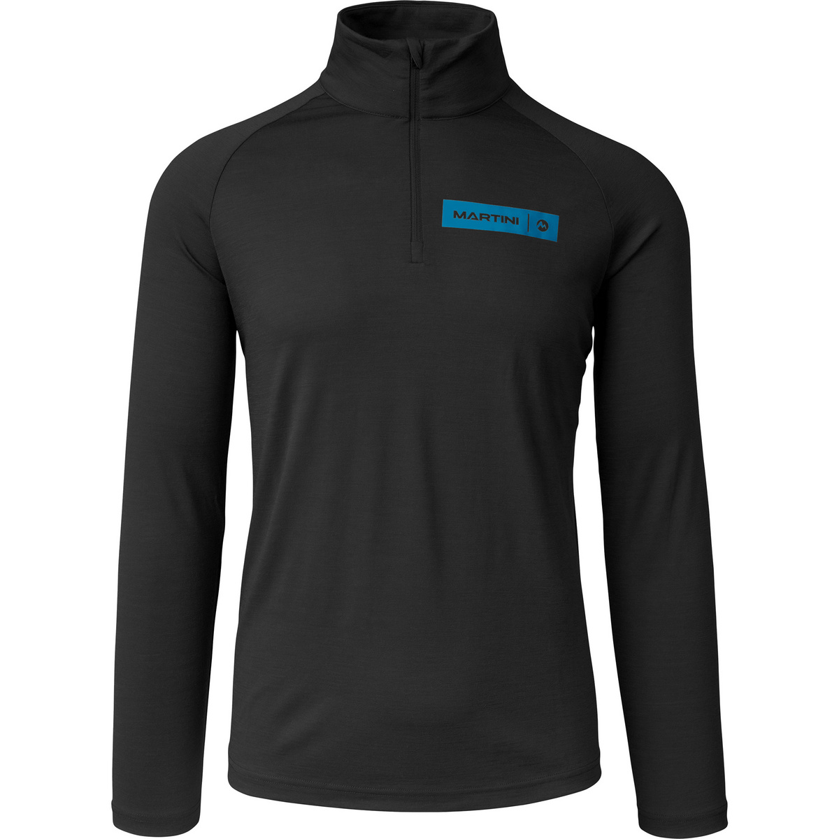 Martini Sportswear Uomo Maglia a manica lunga Horizon Halfzip (Taglia XXL, Blu)