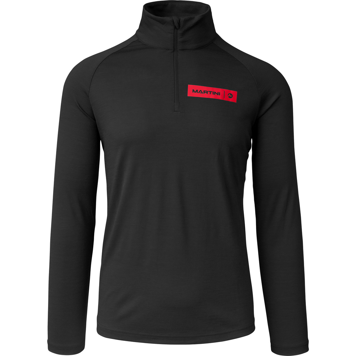 Martini Sportswear Uomo Maglia a manica lunga Horizon Halfzip (Taglia XL, Rosso)