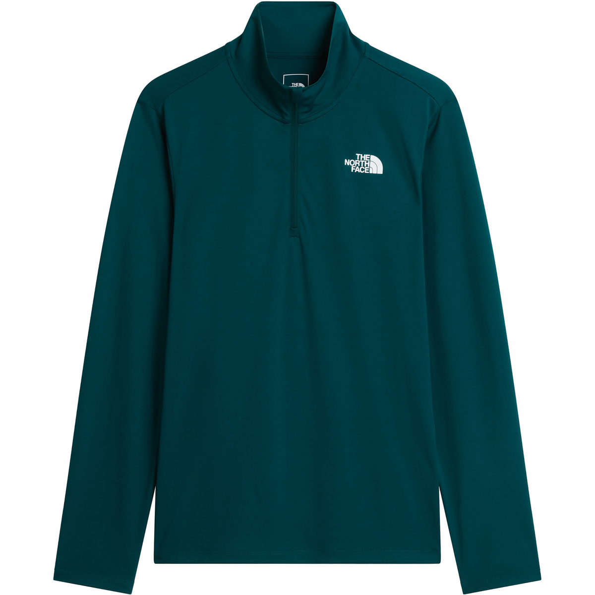 The North Face Herren 24/7 1/4 Zip Longsleeve (Größe M, tuerkis)