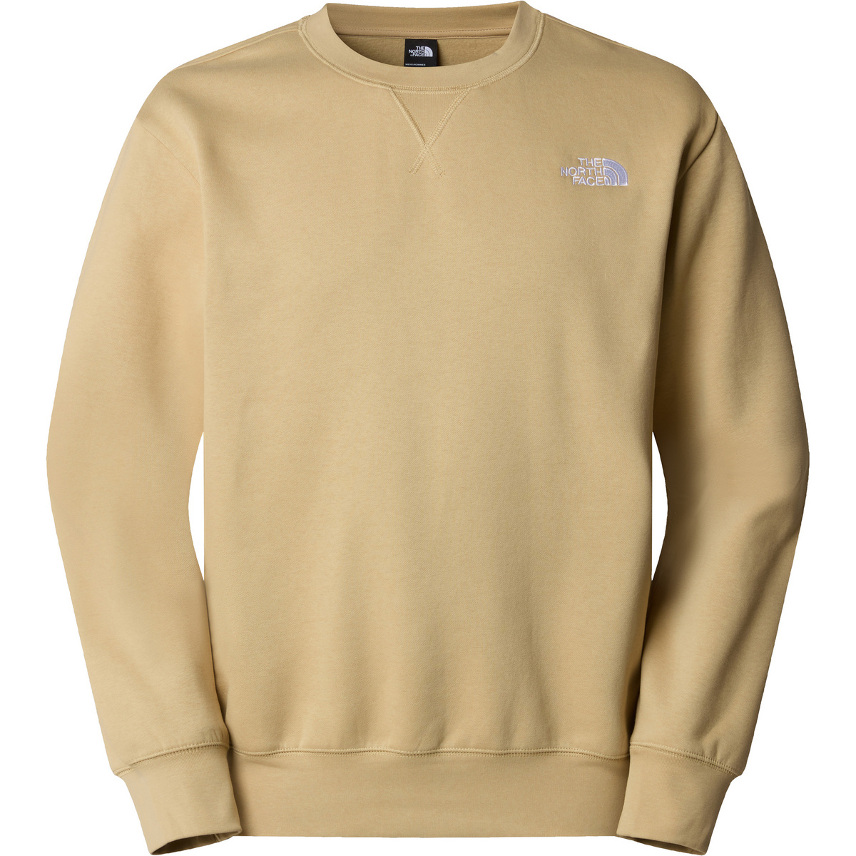 The North Face Uomo Maglione Essential Crew (Taglia L, Beige)