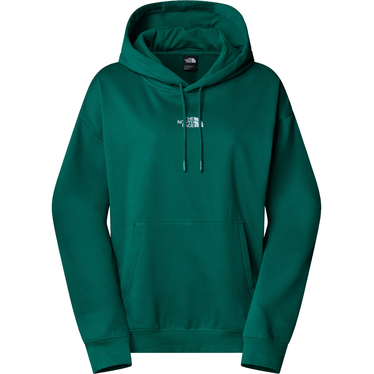 The North Face Donna Felpa con cappuccio Essential (Taglia M, Verde)