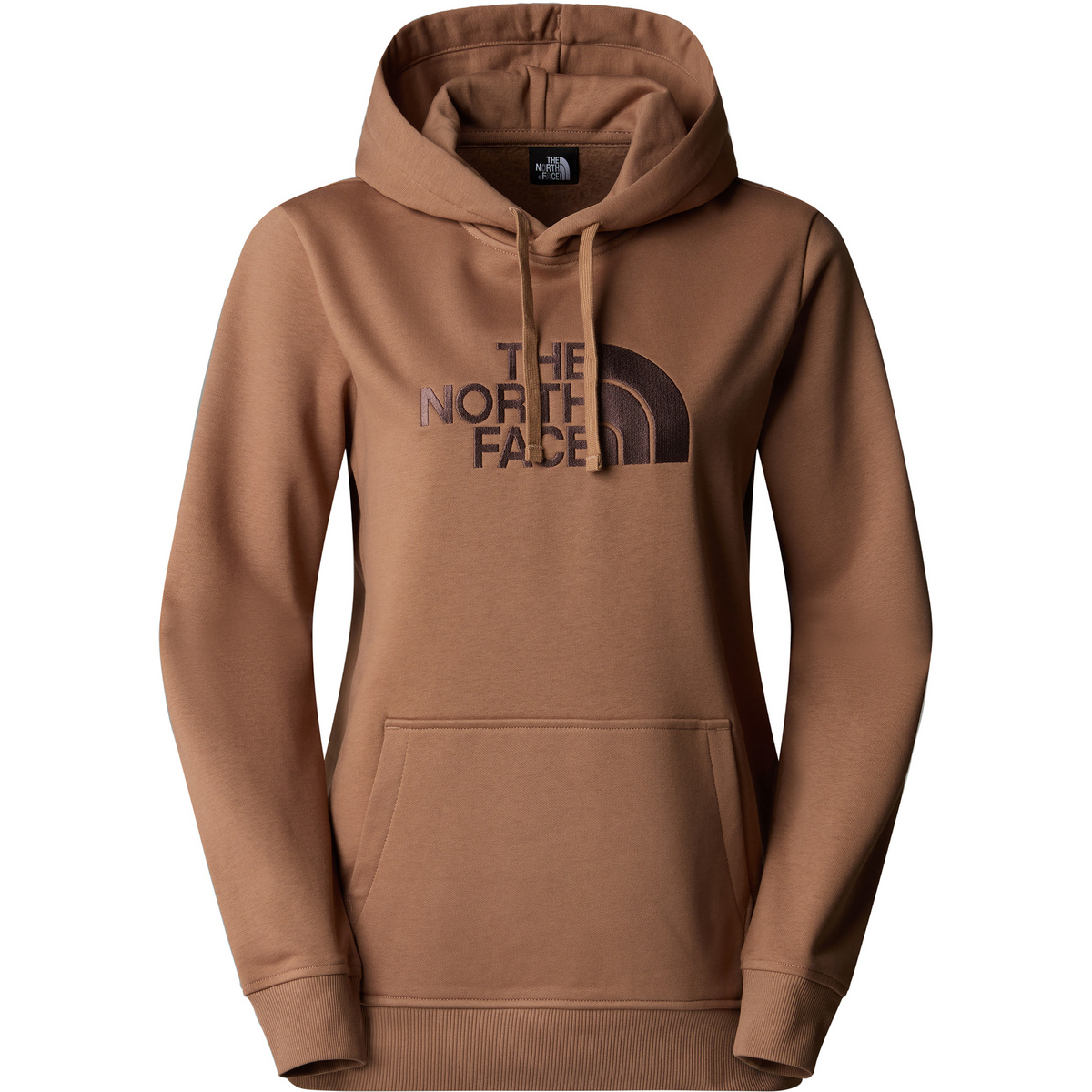 The North Face Donna Felpa con cappuccio Drew Peak (Taglia S, Marrone)