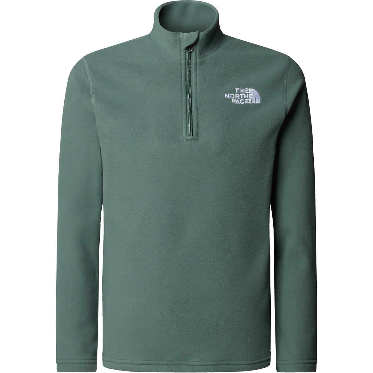 The North Face Bambino Pullover Teen Glacier 1/4 Zip (Taglia S, Verde)