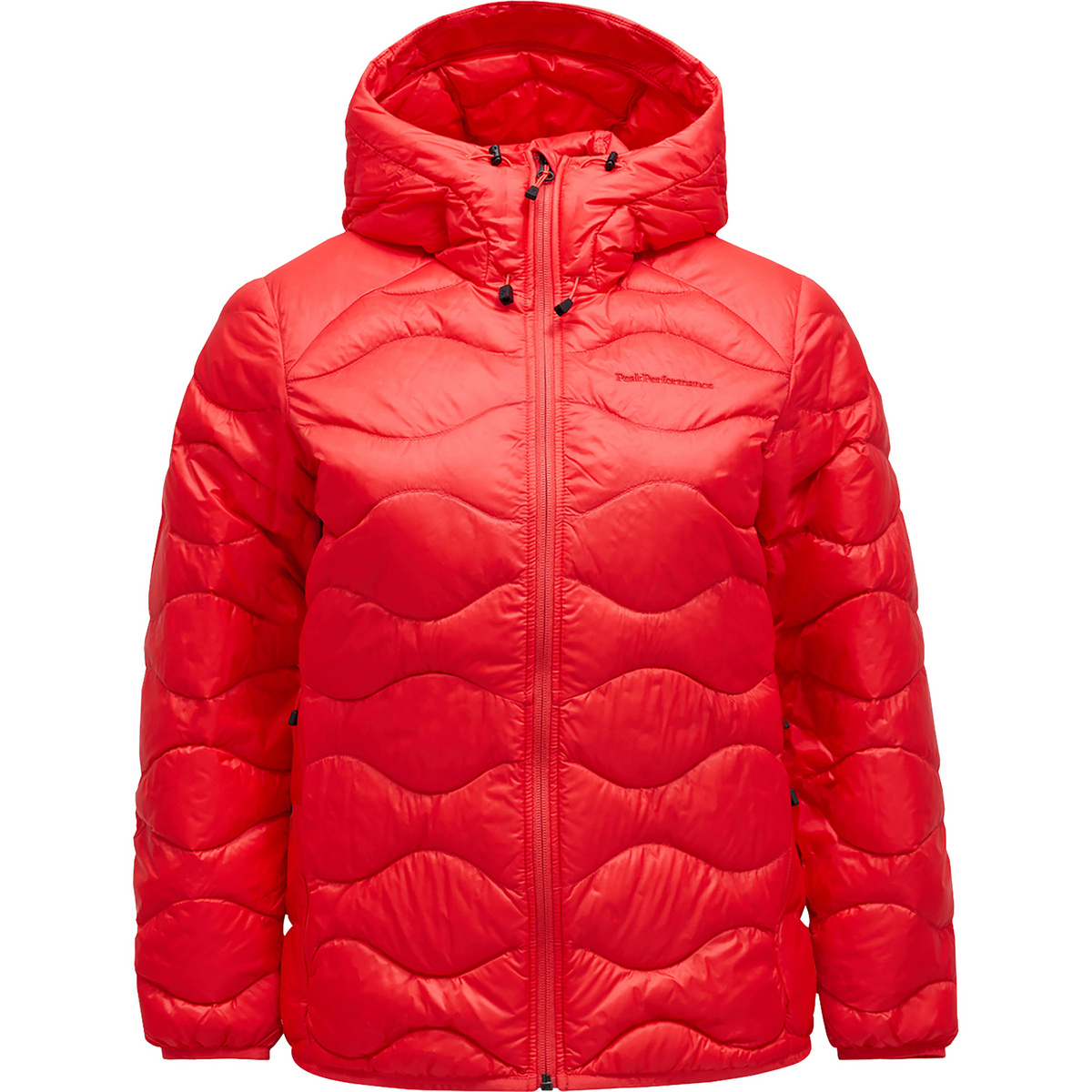 Peak Performance Damen Helium Down Hoodie Jacke (Größe L, rot)