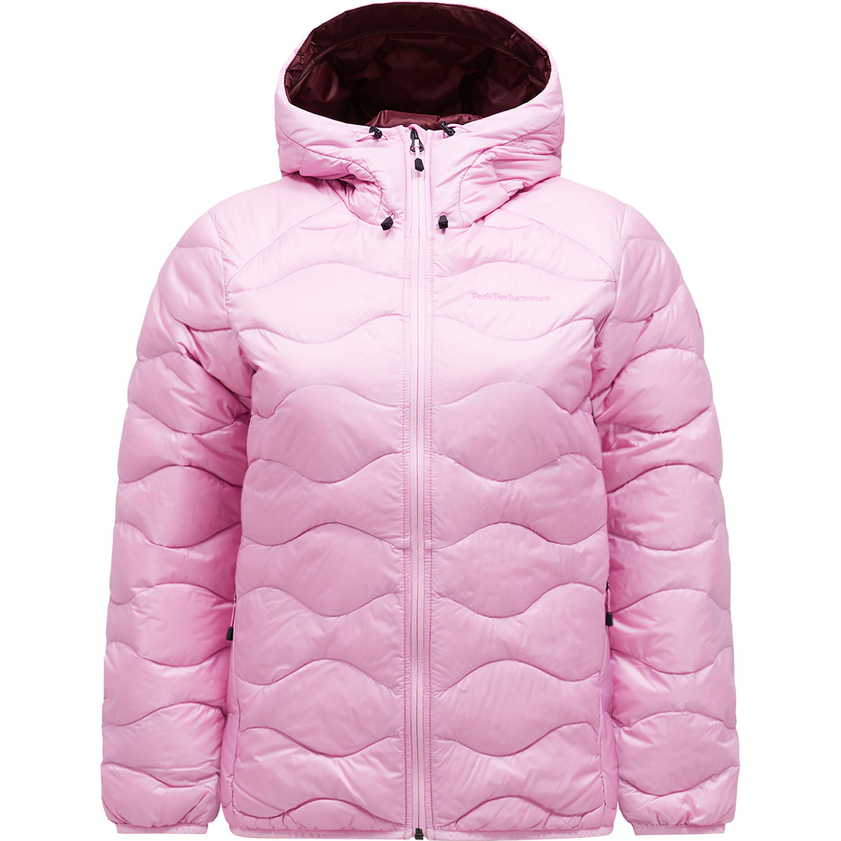 Peak Performance Damen Helium Down Hoodie Jacke (Größe XS, rosa)