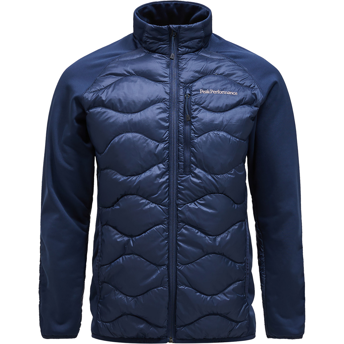 Peak Performance Herren Helium Down Hybrid Jacke (Größe M, blau)