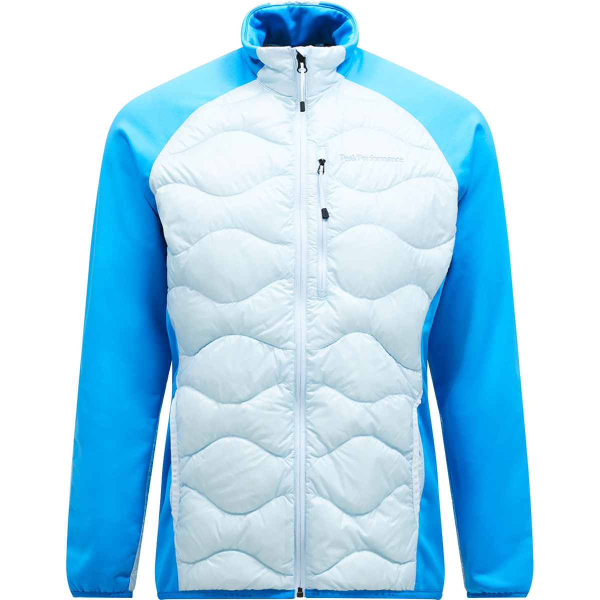 Peak Performance Herren Helium Down Hybrid Jacke (Größe L, blau)