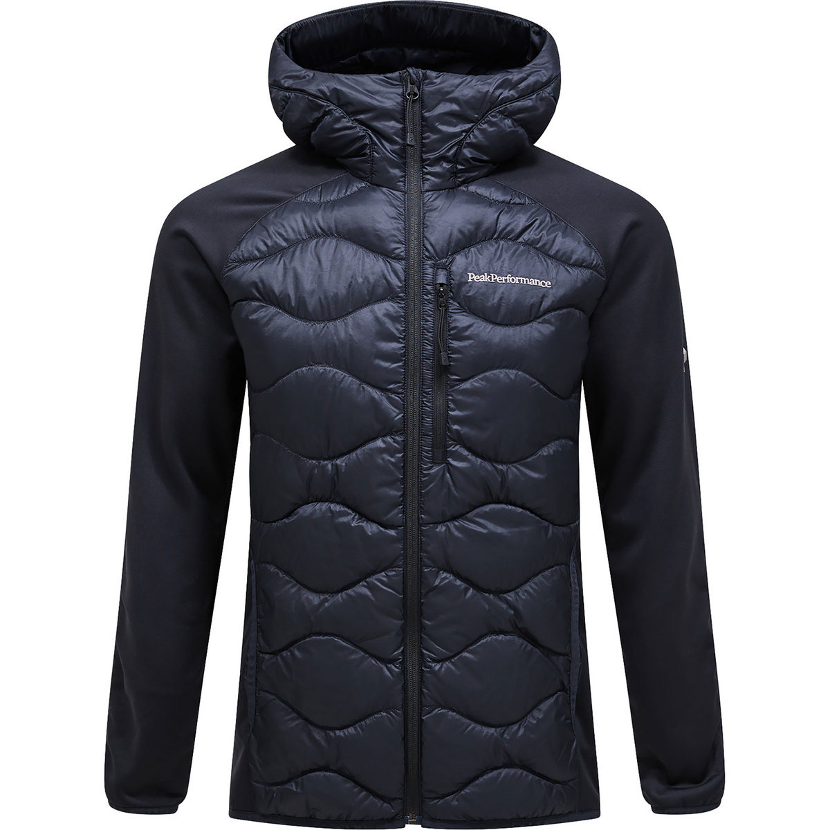 Peak Performance Uomo Giacca Helium Down Hybrid Hoodie (Taglia M, Nero)