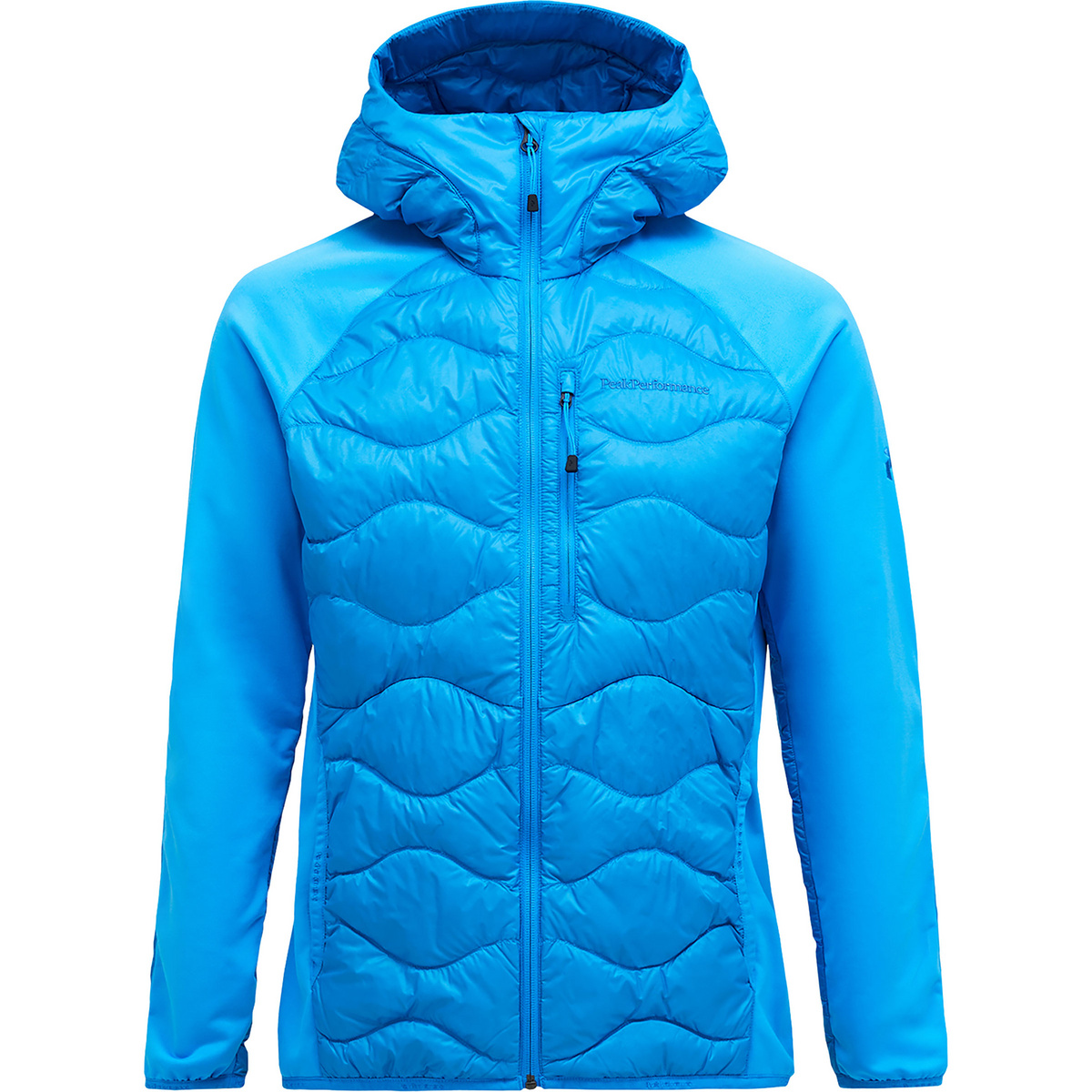 Peak Performance Uomo Giacca Helium Down Hybrid Hoodie (Taglia M, Blu)