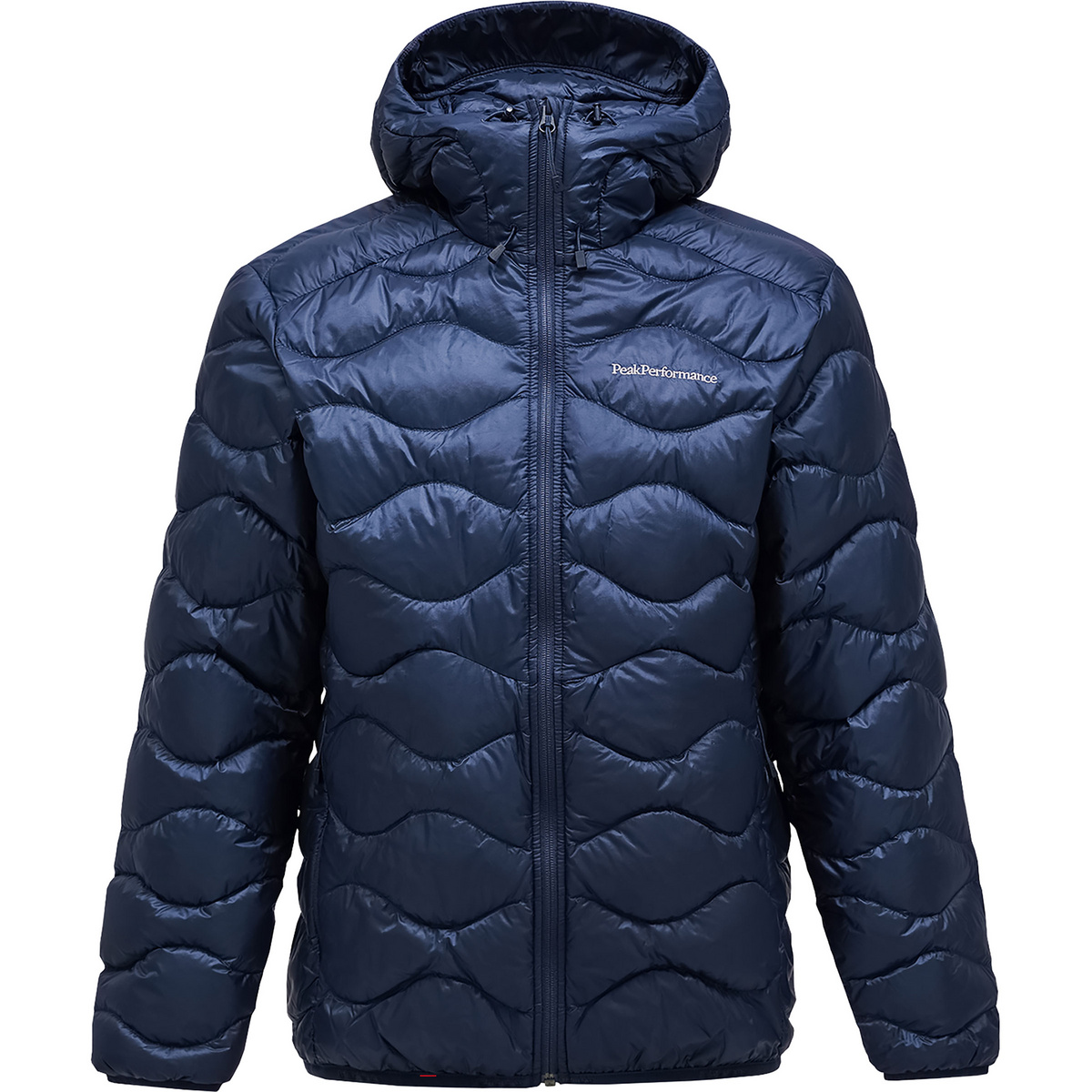 Peak Performance Uomo Giacca Helium Down Hoodie (Taglia L, Blu)