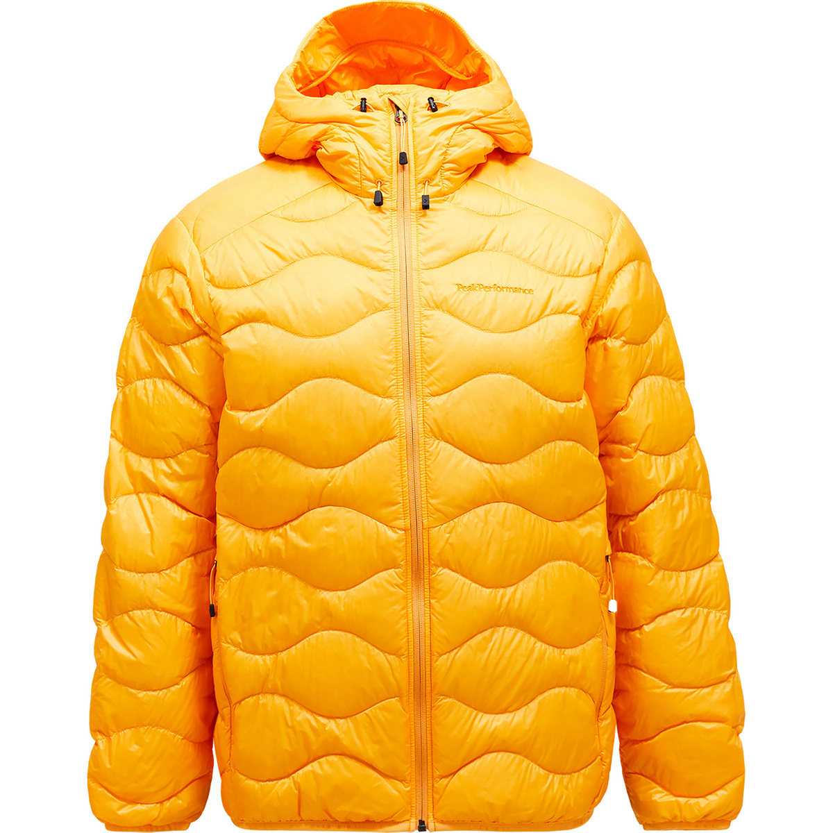 Peak Performance Herren Helium Down Hoodie Jacke (Größe XL, orange)