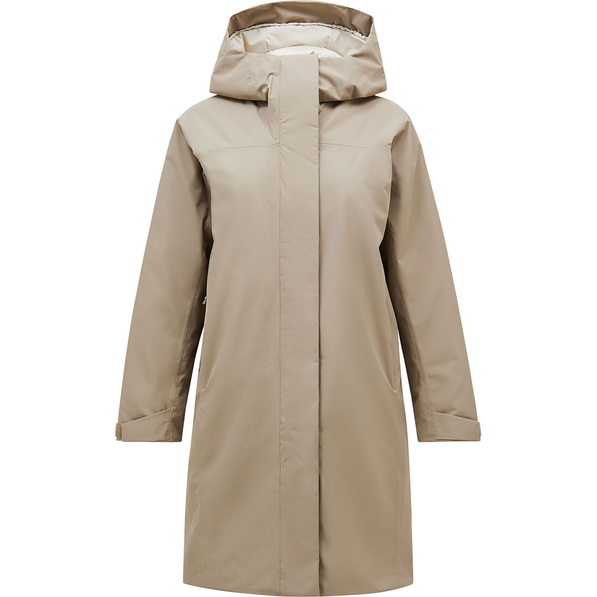 Peak Performance Damen Treeline Insulated Parka (Größe L, beige)