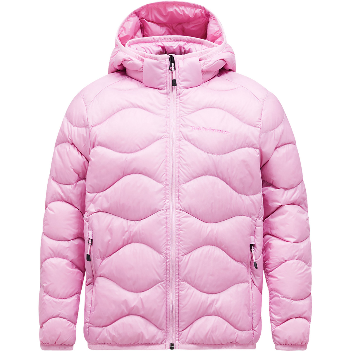 Peak Performance Enfants Veste Helium Down Hoodie (taille 130, rose)