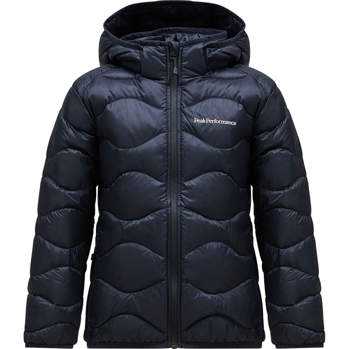 Peak Performance Kinder Helium Down Hoodie Jacke (Größe 140, schwarz)