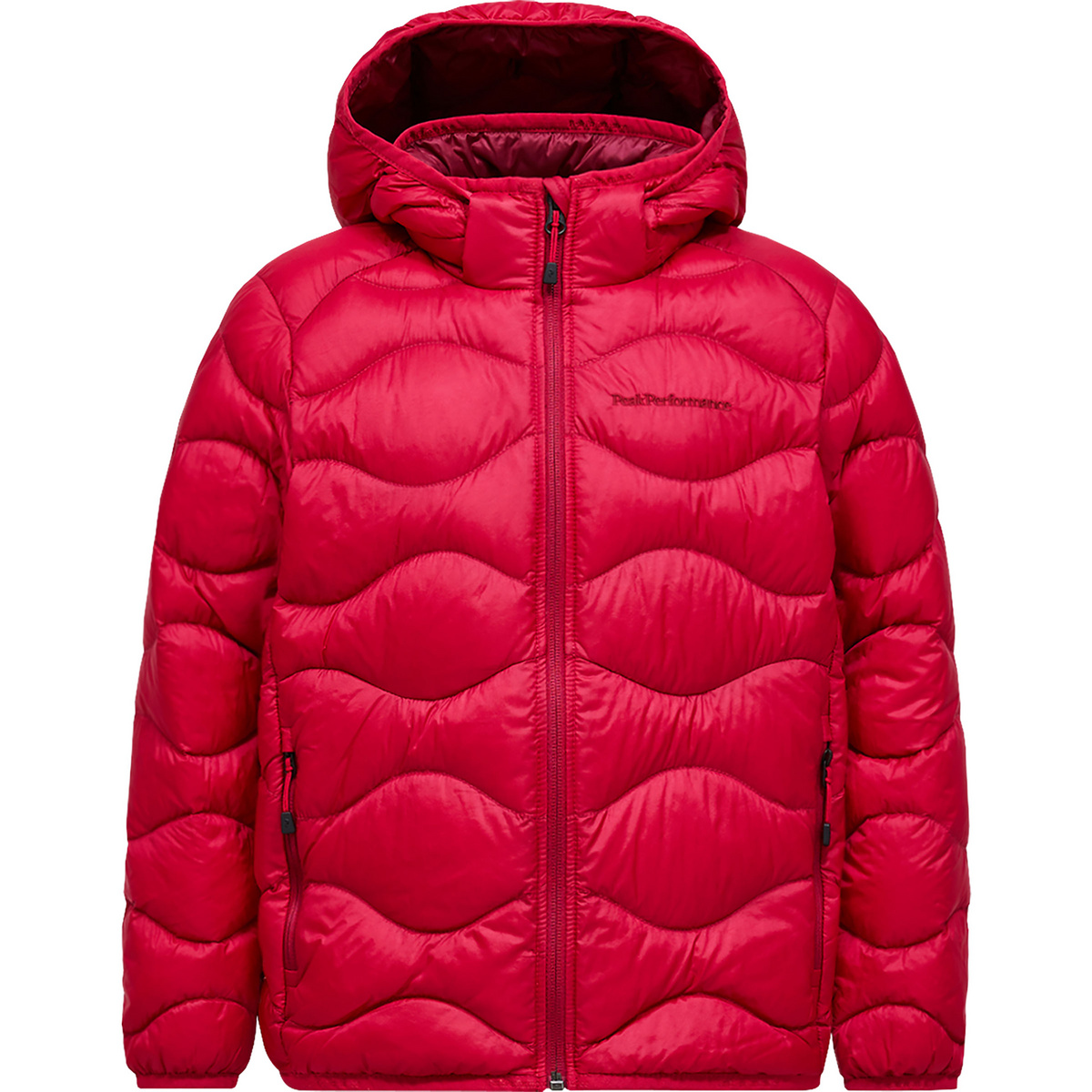 Peak Performance Kinder Helium Down Hoodie Jacke (Größe 150, pink)