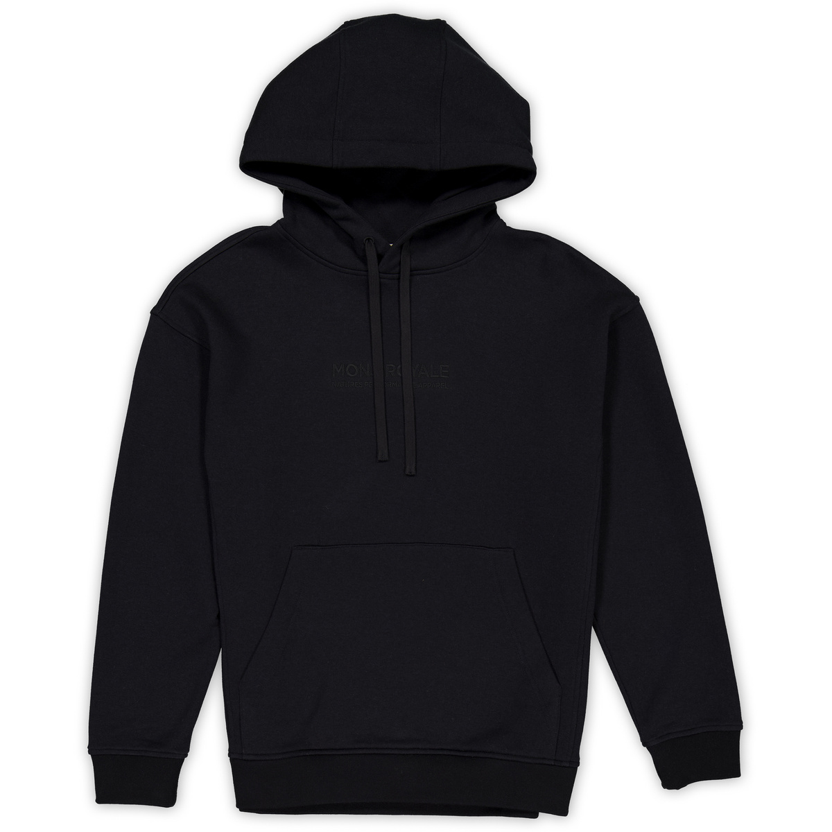 Mons Royale Sweat à capuche Verdant Merino Cotton (taille L, Noir)