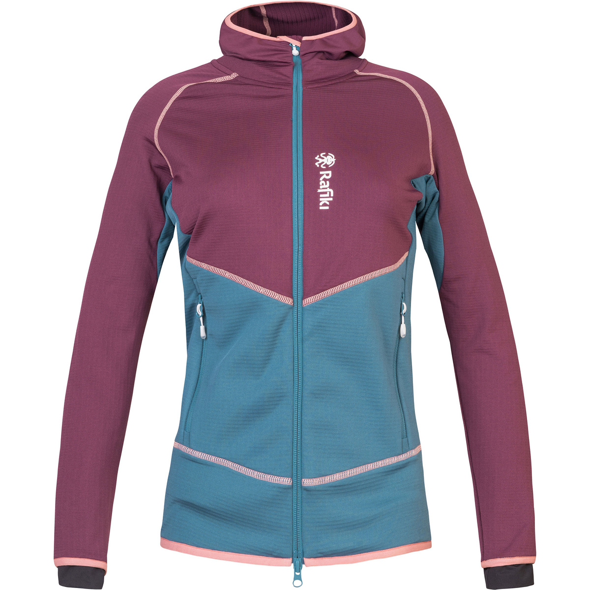 Rafiki Donna Giacca Linya Hoodie (Taglia XS, Multicolore)