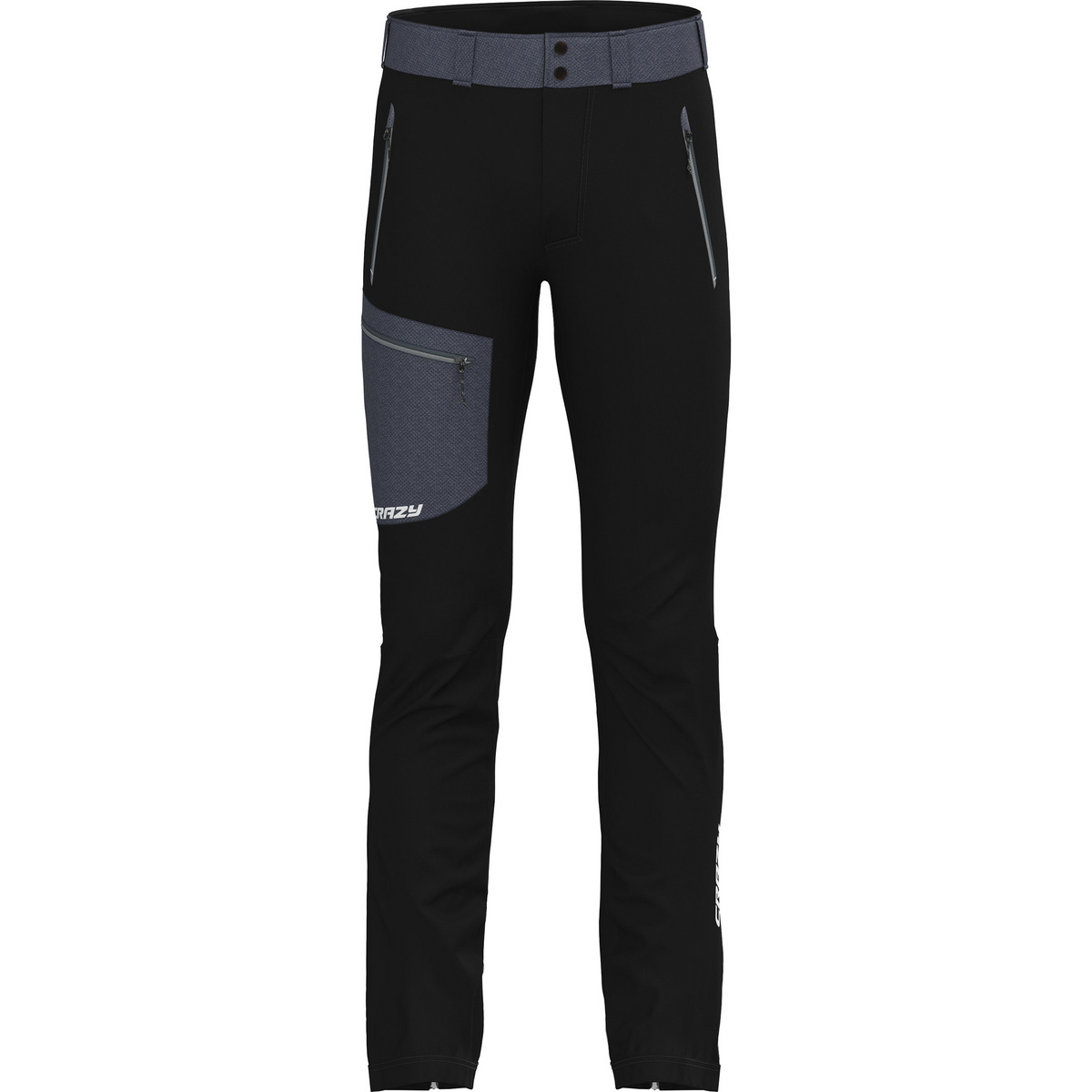 Crazy Homme Pantalon Resolution (taille S, Noir)