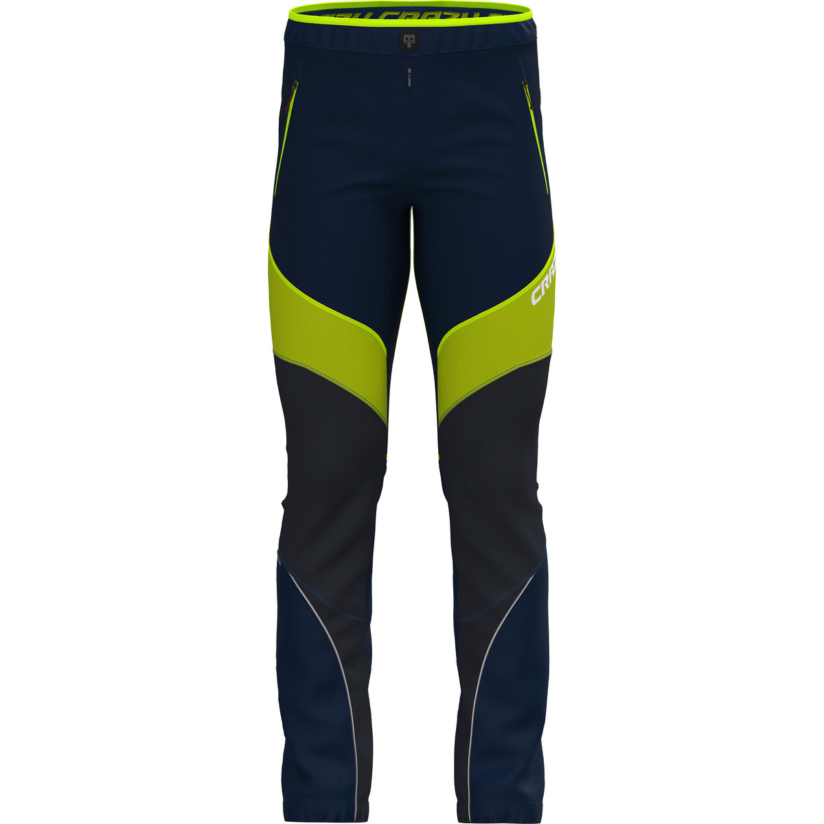 Crazy Uomo Pantaloni Flame (Taglia M, Blu)