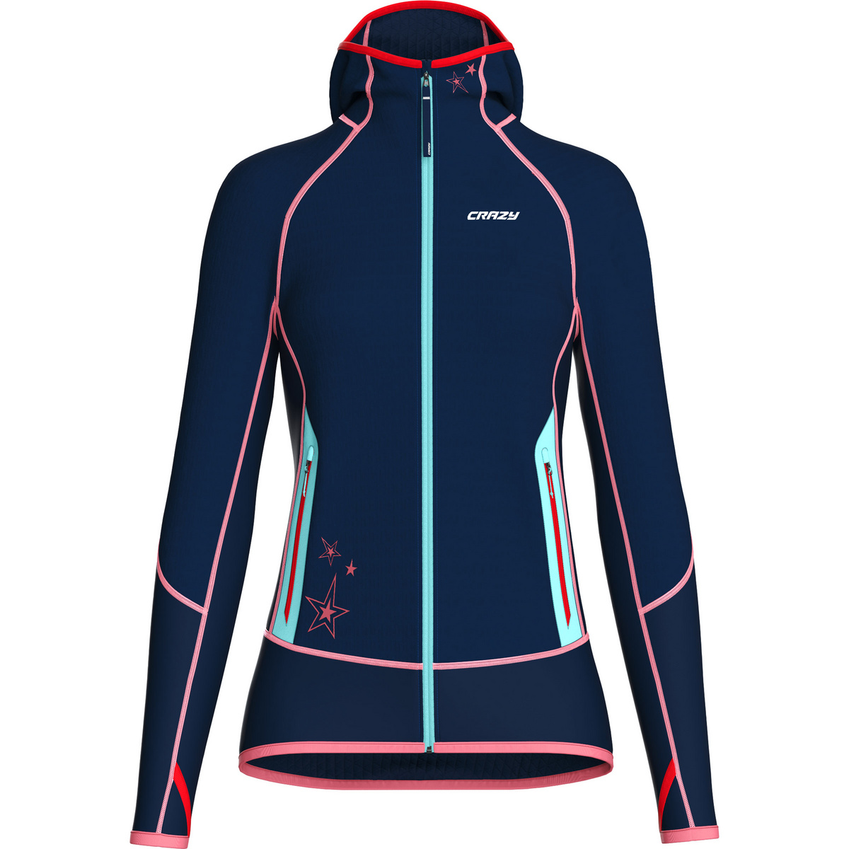 Crazy Damen Next Jacke (Größe S, mehrfarbig)
