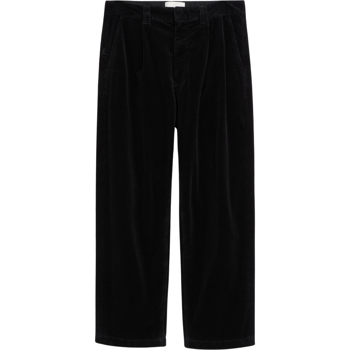 Armedangels Herren Saalemo Hose (Größe L, schwarz)
