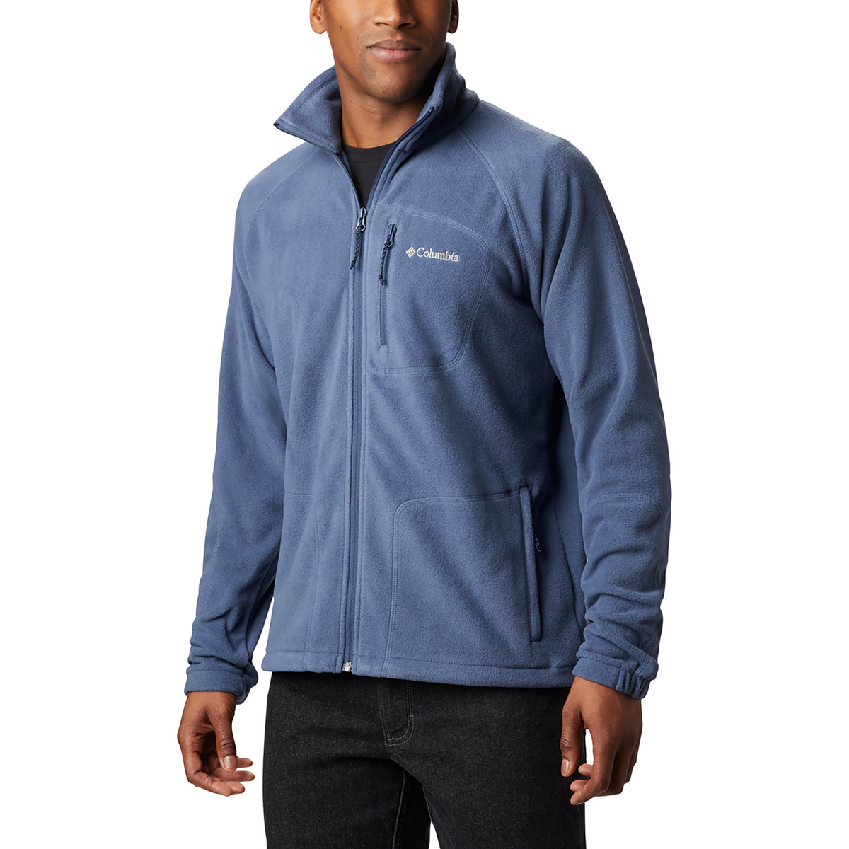 Columbia Herren Fast Trek II Fleece Jacke (Größe L, blau)