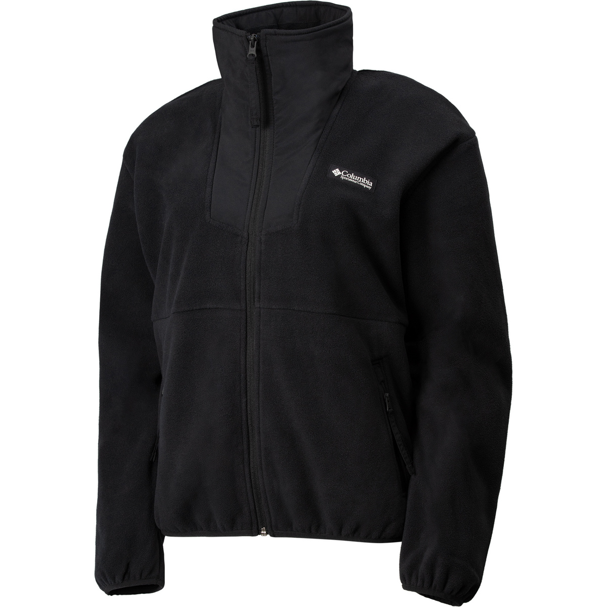 Columbia Damen Sequoia Grove Fleece Jacke (Größe L, schwarz)