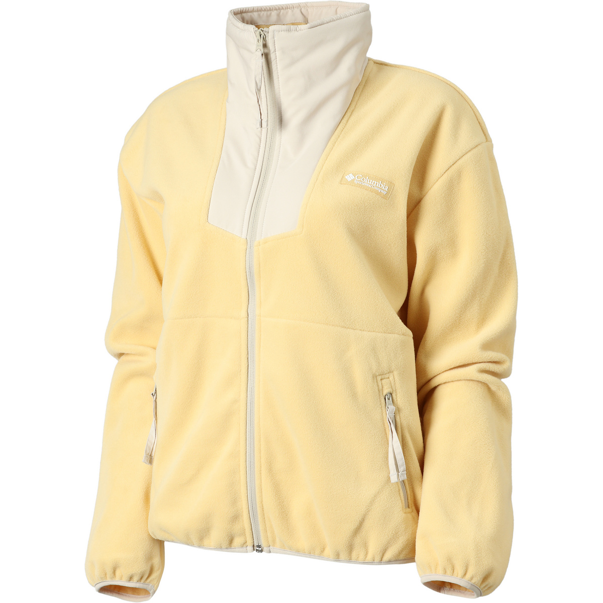 Columbia Donna Giacca Sequoia Grove Fleece (Taglia XL, Giallo)