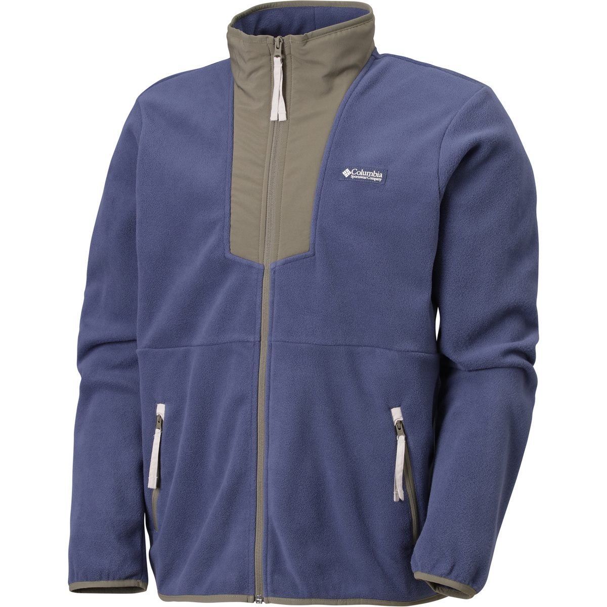 Columbia Uomo Giacca Sequoia Grove Fleece (Taglia S, Blu)