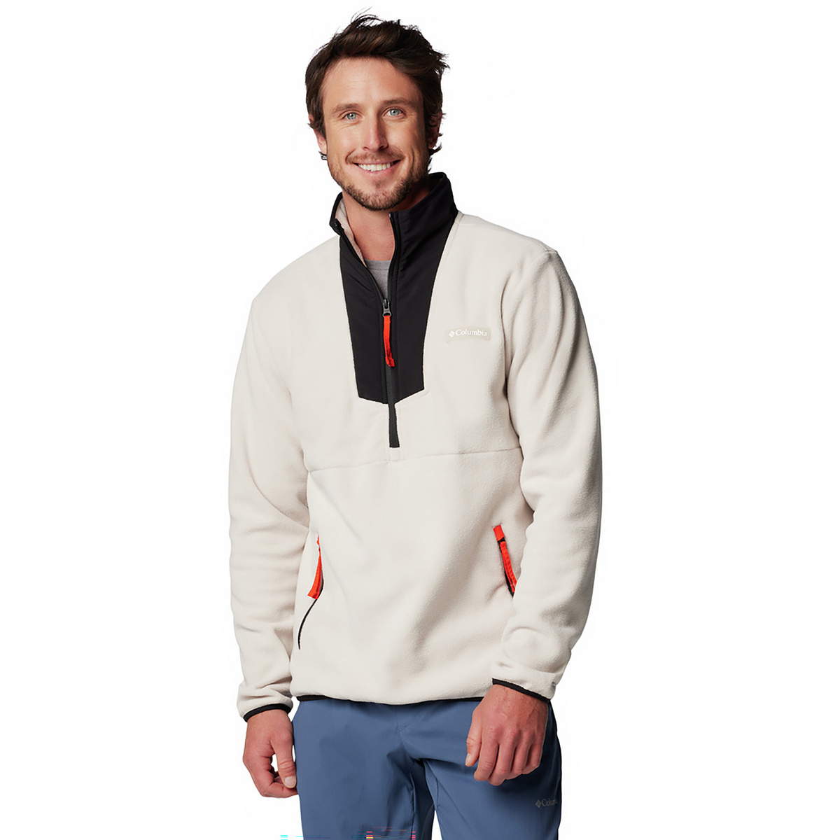 Columbia Herren Sequoia Grove Half Zip Pullover (Größe XL, beige)