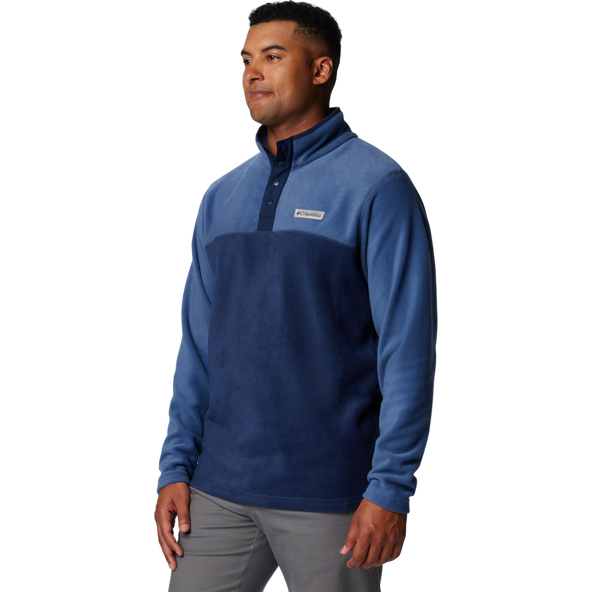 Columbia Herren Steens Mountain Half Snap II Pullover (Größe S, blau)