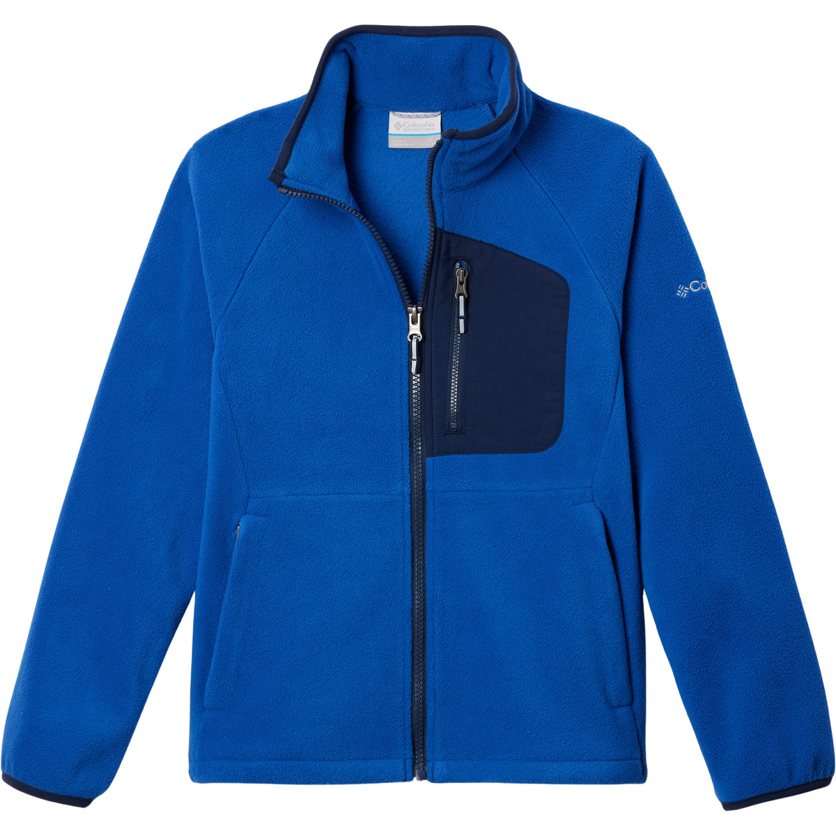 Columbia Enfants Veste Fast Trek IV Fleece (taille XS, Bleu)
