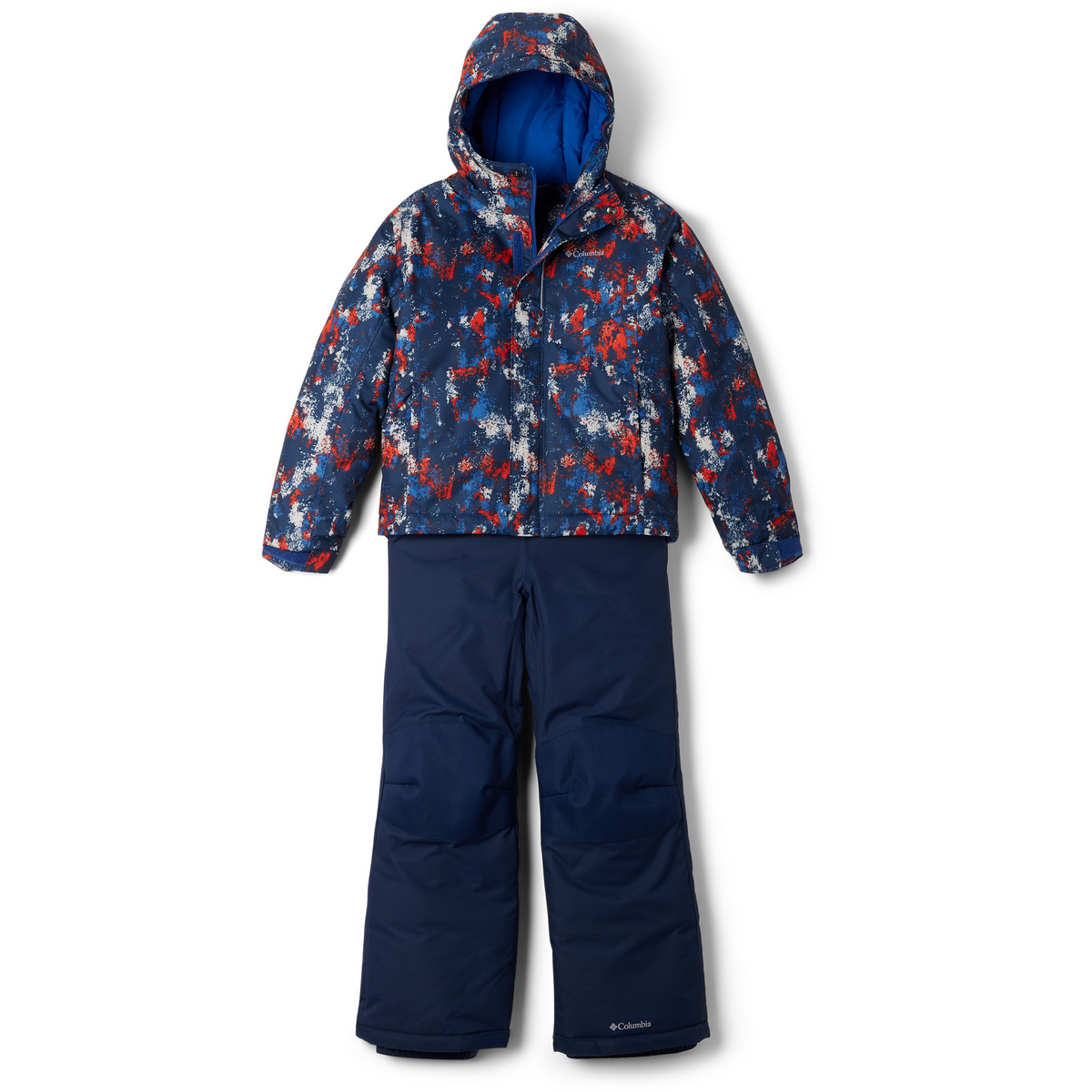 Columbia Enfants Kit neige Buga II (taille 104, Bleu)