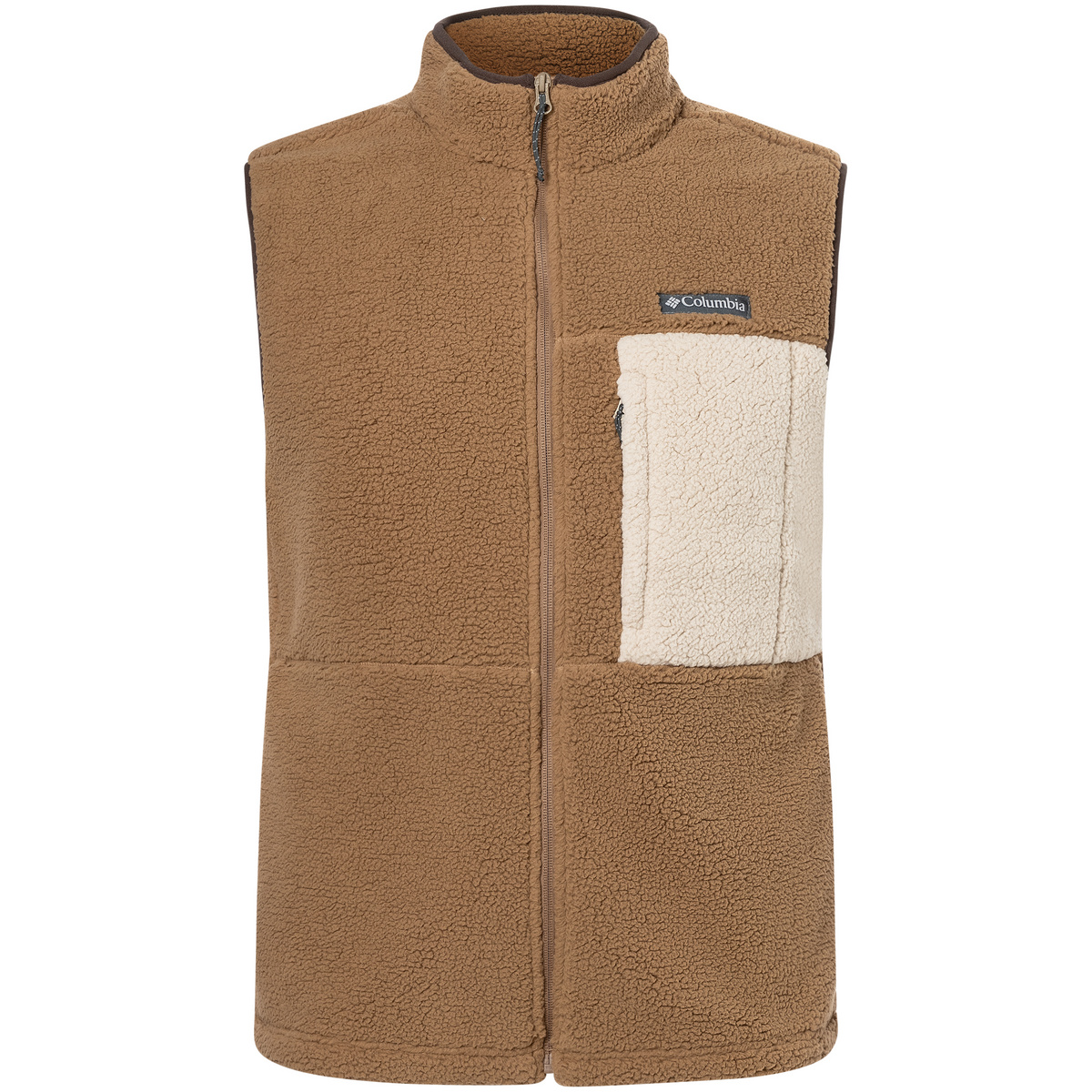 Columbia Herren Mountainside Weste (Größe XL, braun)