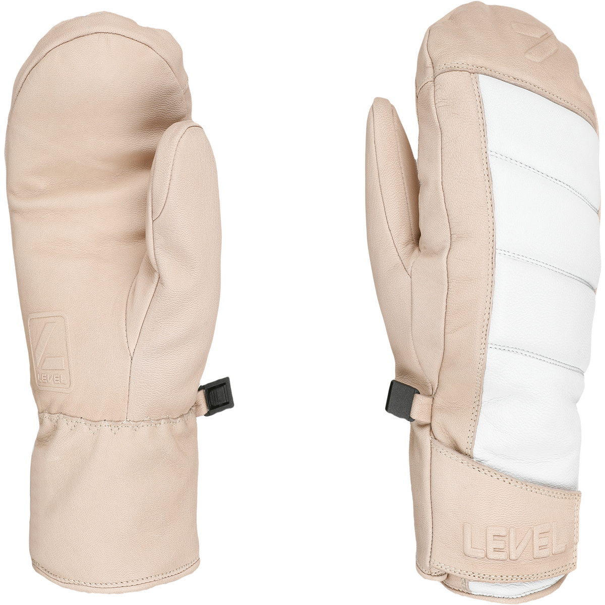 Level Damen Minx Handschuhe (Größe 7, beige)