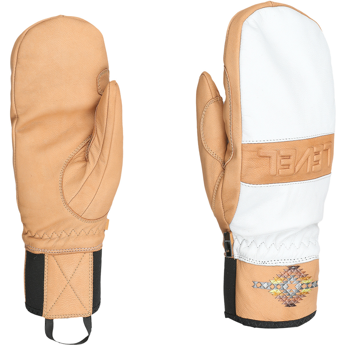 Level Donna Guanti Joy (Taglia 7.5, Marrone)